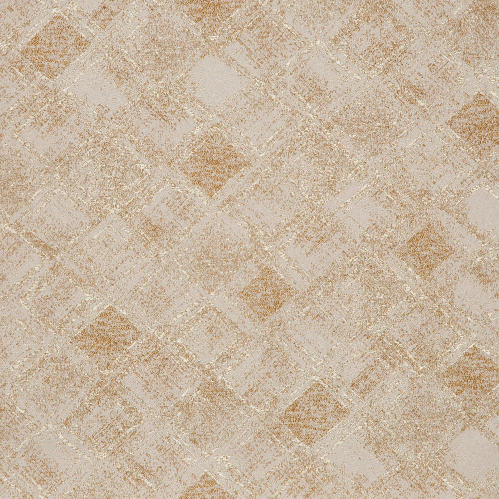 Hikari Collection: Mitsui Diamond Patterned Polyester Jacquard Fabric; 280cm, Beige 1