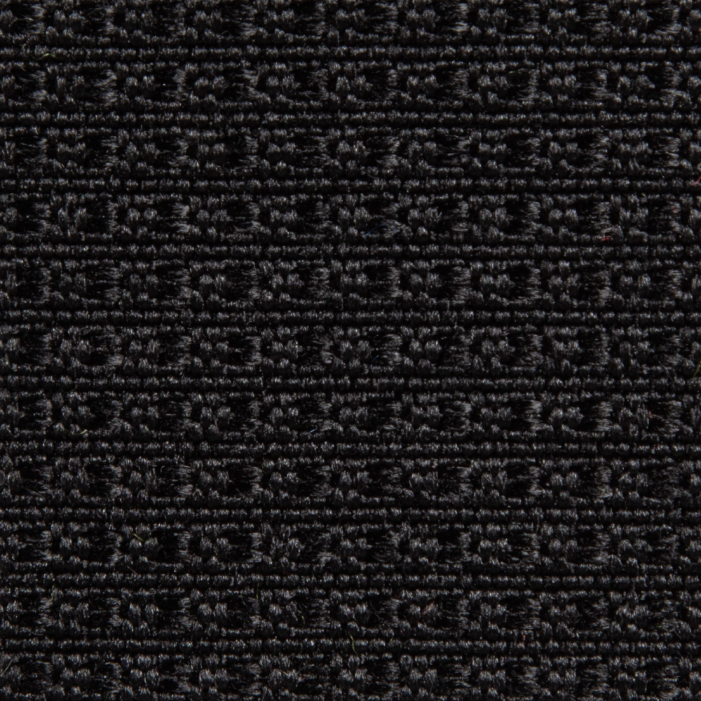 Irvine: Ateja Plain Furnishing Fabric; 165cm, Black 1