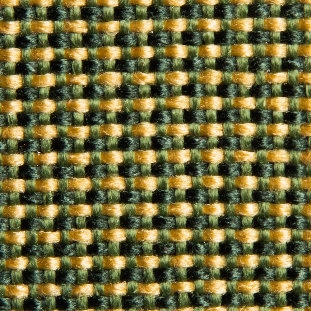 Newscotland: Ateja Plain Furnishing Fabric; 150cm, Green/Yellow 1