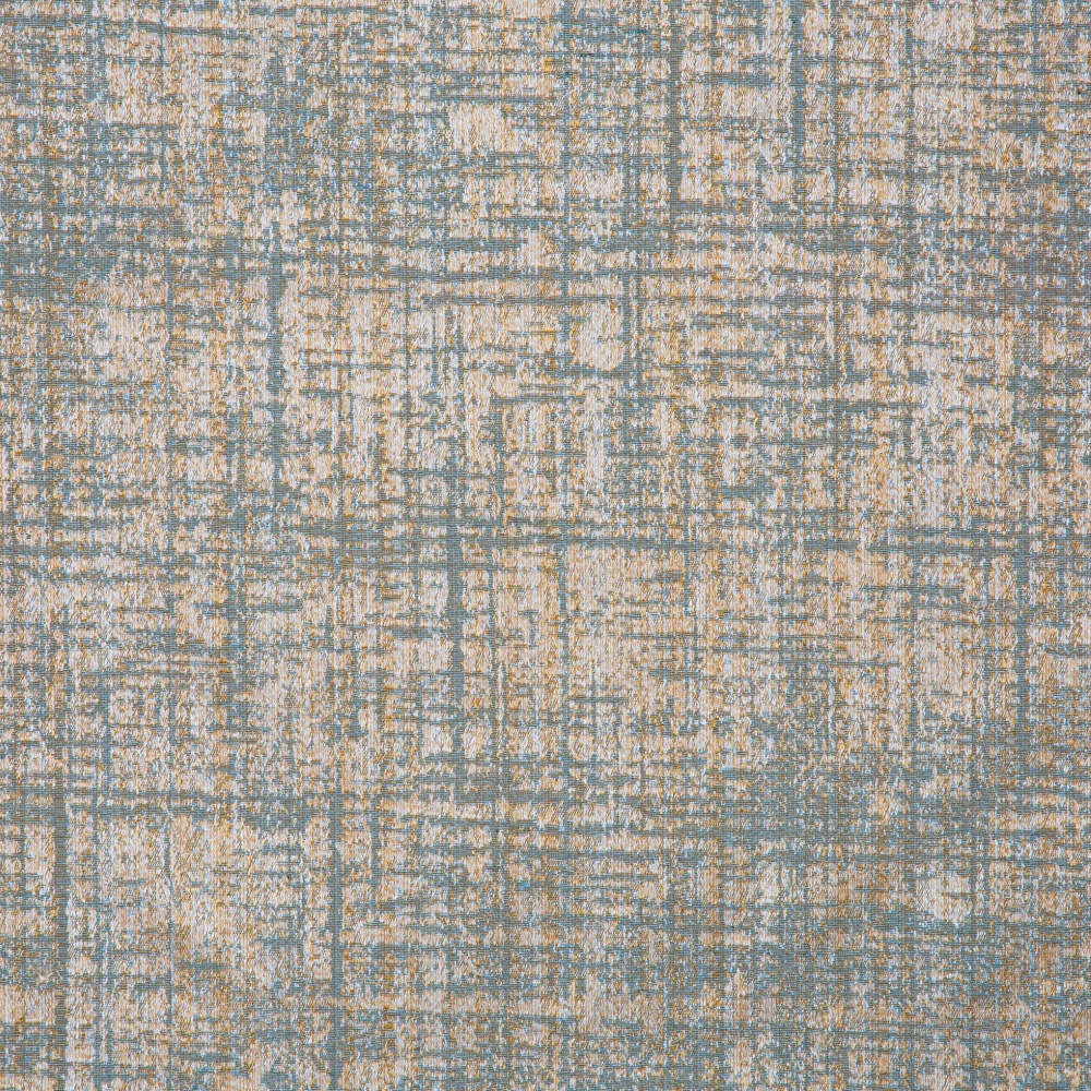 Roxy Collection: Mitsui Polyester Cotton Jacquard Fabric; 280cm, Blue/Brown 1