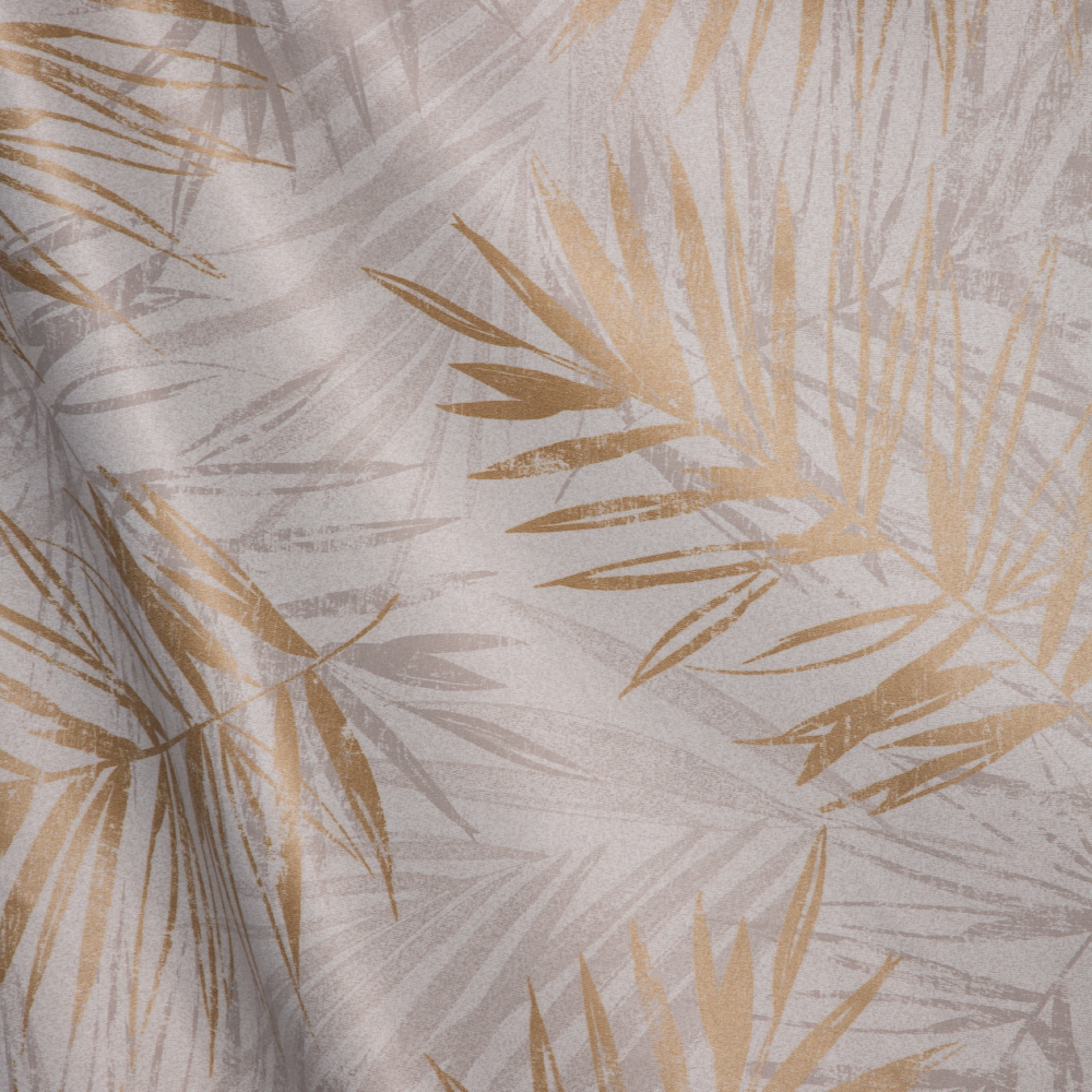 Tana 1003 : Ferri: Floral Furnishing Fabric; 280cm, Grey/Brown 1