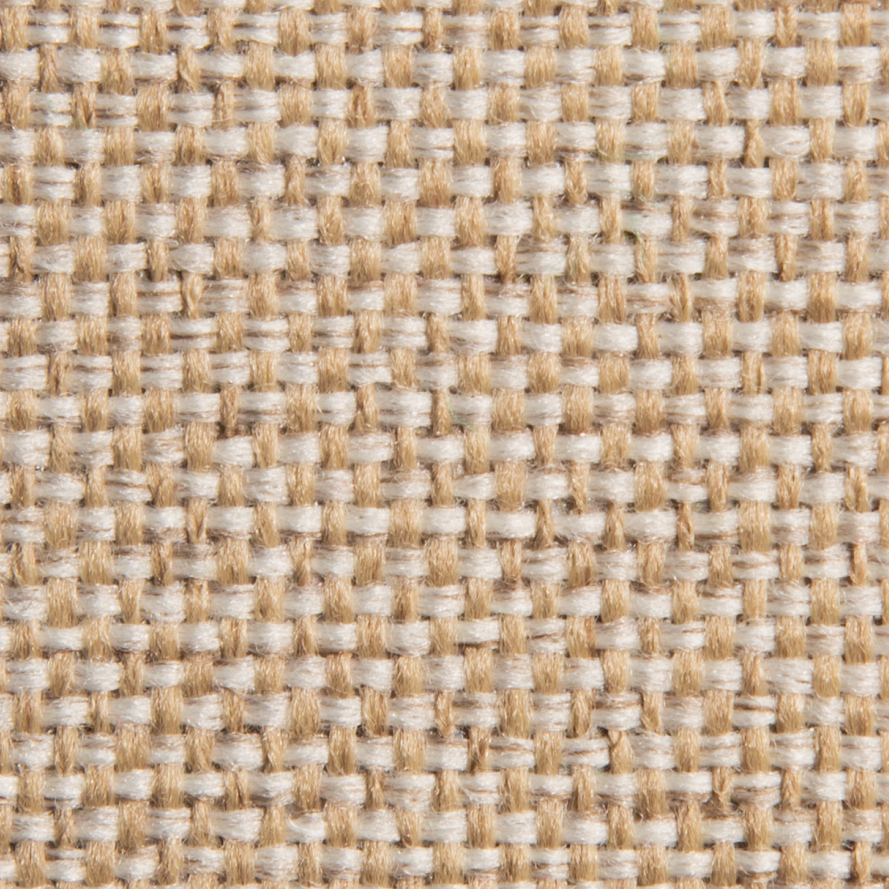 Valian: Ateja Plain Furnishing Fabric; 145cm, Brown/Cream 1