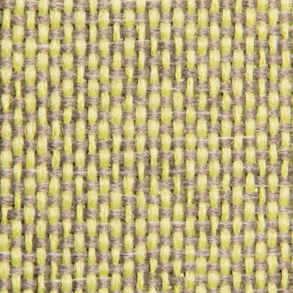 Valian: Ateja Plain Furnishing Fabric; 145cm, Grey/Yellow 1