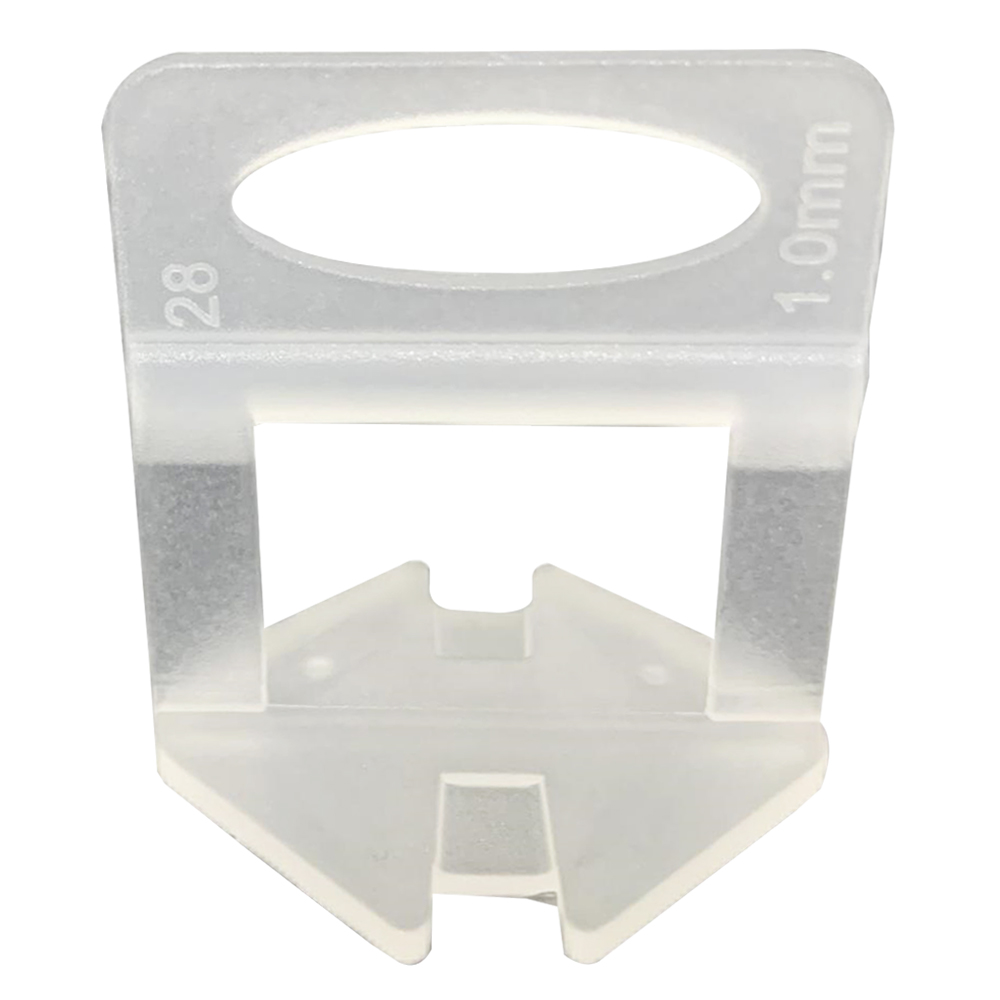 TERA: Tile Levelling Spacer Clips; 1mm x 100pcs, 260g 1