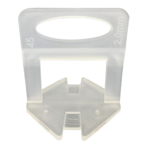 TERA: Tile Levelling Spacer Clips; 2mm x 100pcs, 260g 1