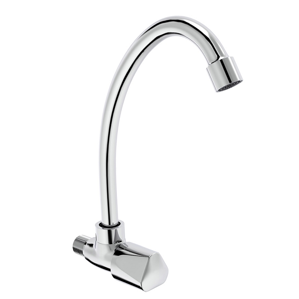 Nova: Wall Type Sink Tap; Brass 1