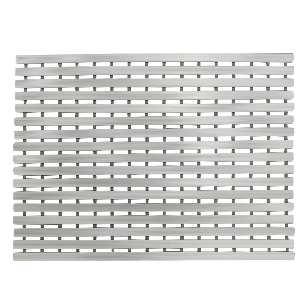 PVC Shower Mat, Grey 1