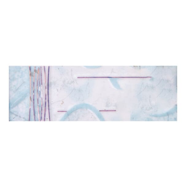 A25370-B-3 (Green) : Ceramic Border Tile 07.0x20.0