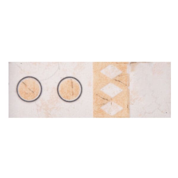 A30494-B-1: Ceramic Border Tile; (07.0x20.0), Beige