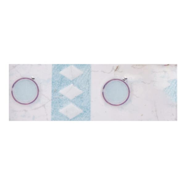 A30494-B-3: Ceramic Border Tile; (07.0x20.0), Green