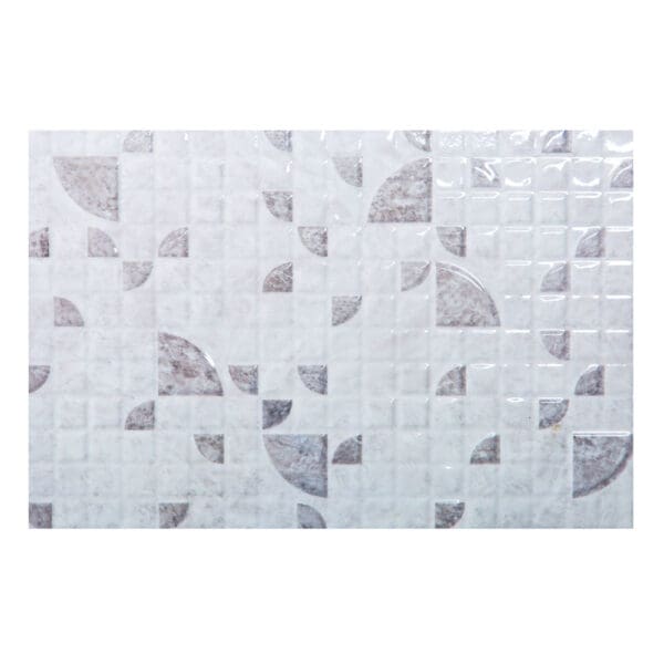 Zone DM Glossy: Ceramic Tile; (20.0x30.0)cm, Grey
