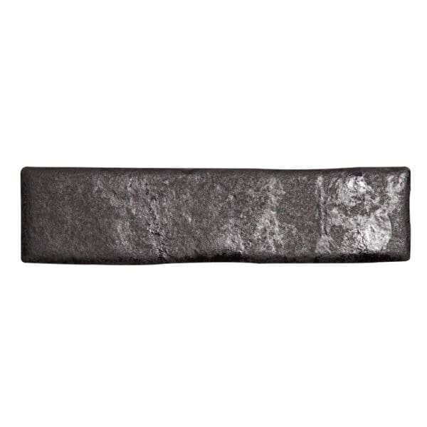 Brickwall Negro: Matt Porcelain Tile; (7.0x28.0)cm