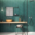 Hex Mayfair Vert : Matt Porcelain Tile (19.8x22.8)cm
