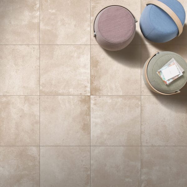 Faenza: Matt Porcelain Tile ((60.0x60.0))cm, Sand