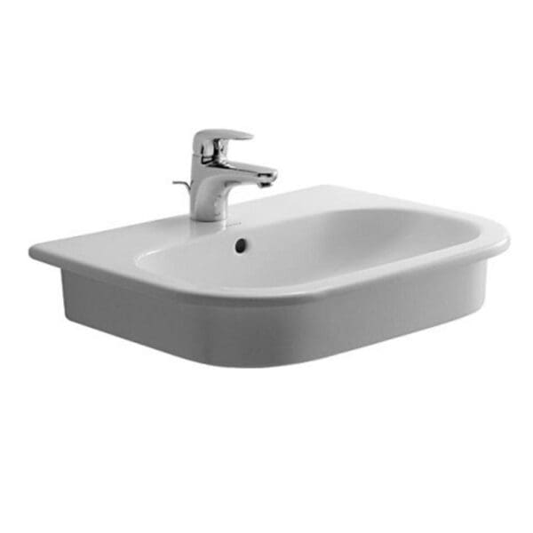 D-Code: Vanity Basin, 54cm, White