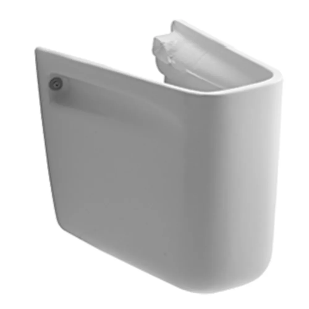 D-Code: Semi-Pedestal for 60cm basin: White