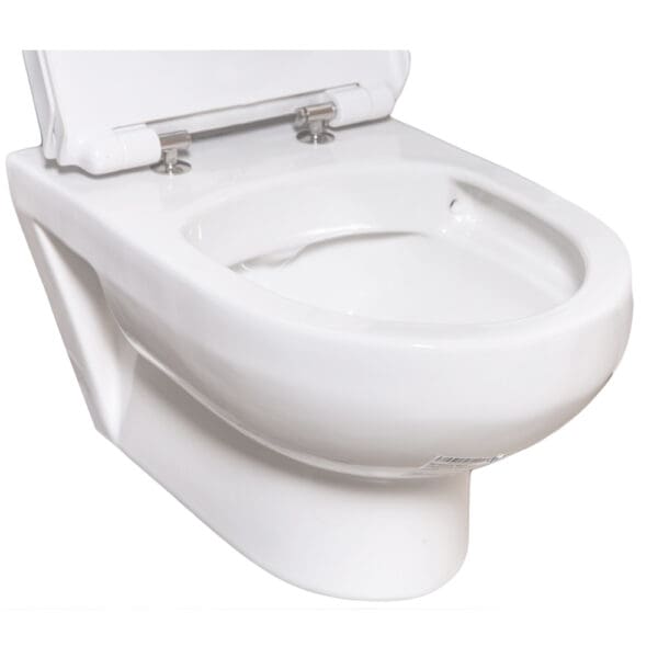 Durastyle Eco: WC Pan; Wall Hung Rimless, White