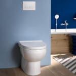 Durastyle Eco: Floor Standing WC Pan; Rimless 48cm, White