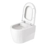 Me by Starck: Seat Cover With Automatic Closure + Stainless Steel Hinges, White