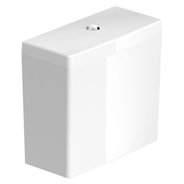 Starck 3: Cistern; Close Coupled, White