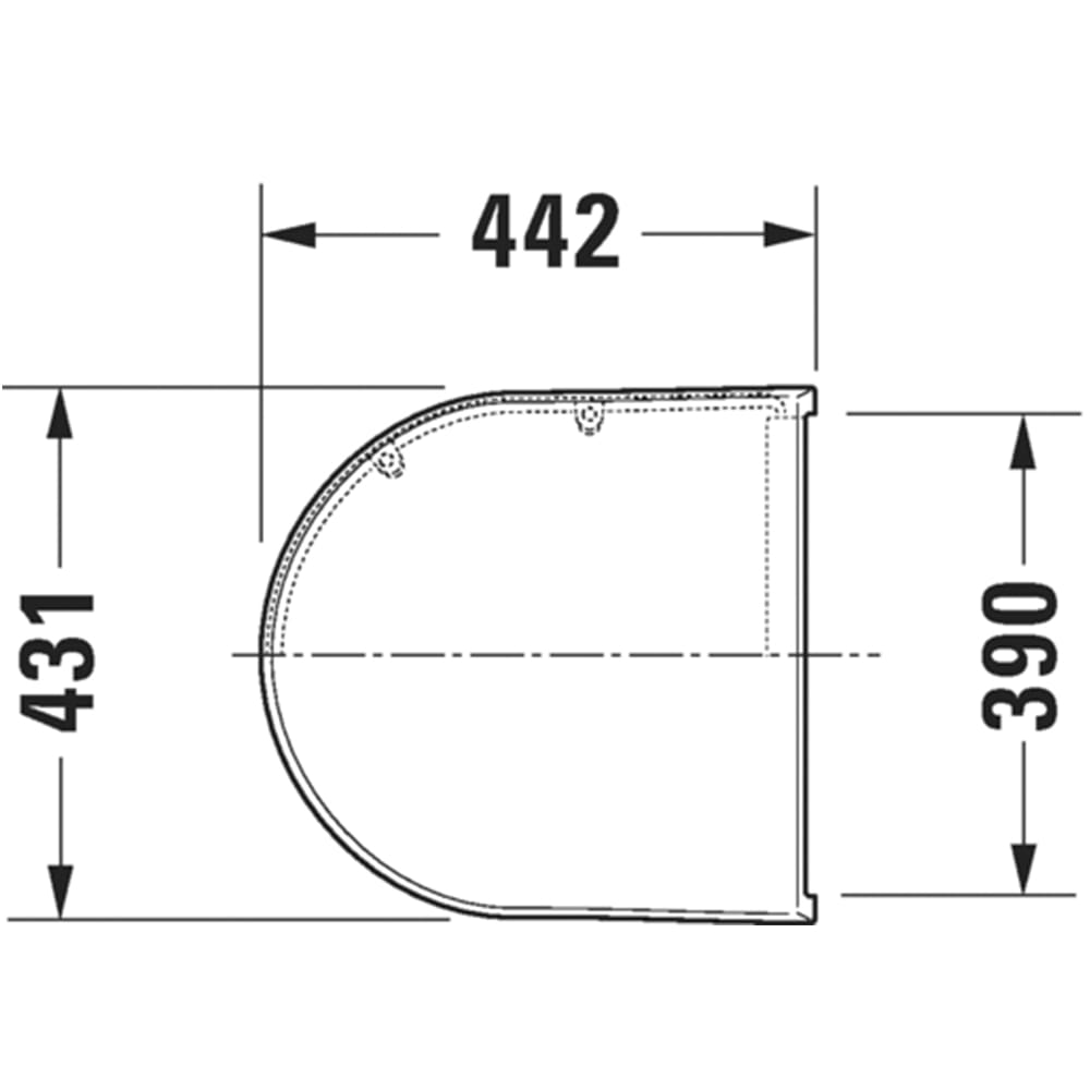 Starck 3: Seat Cover : Soft Close For + Stainless Steel Hinges