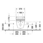 Duravit: Starck 3: Sensowash: WC Pan,Wall Hung,White #222609