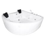FSHN: Massage BathTub; (150x150x60)cm, White