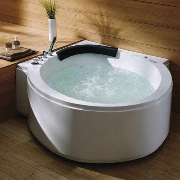 FSHN: Massage BathTub; 1600x1600x600mm, White