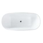 FSHN: Freestanding BathTub: 1700x800x600mm: White #D-8022-170