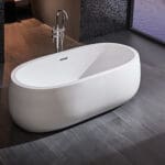 Freestanding BathTub: (183x87x58)cm, White