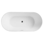 Freestanding BathTub; (170x80x60)cm, White