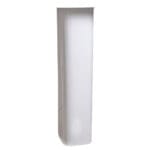 Elodie : Full Pedestal , White