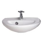 Nova Eros : Washbasin, White