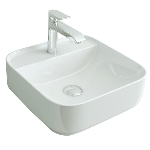 Tapis: Counter Top Basin, White