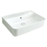 Counter Top Basin, 60cm: White