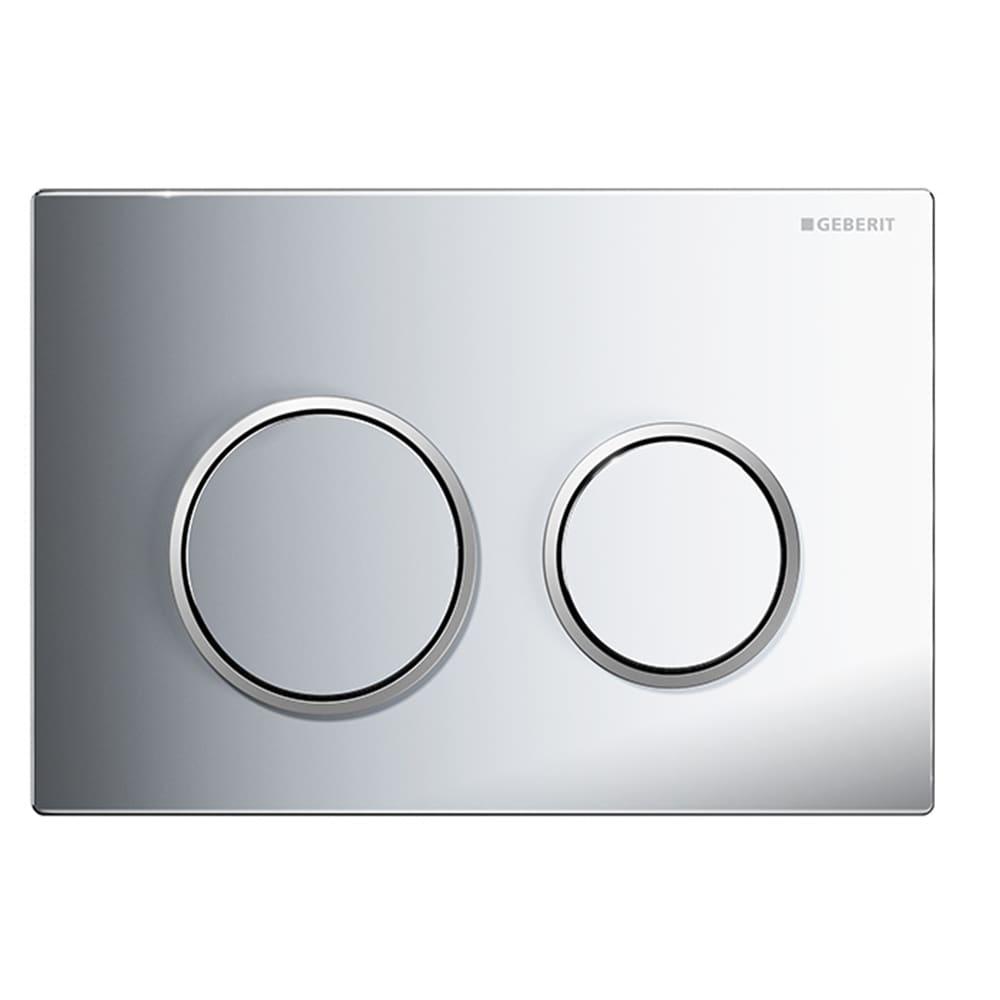 Geberit: Actuator Plate,Omega20:Bright/Matt CP #115.085.KH.1