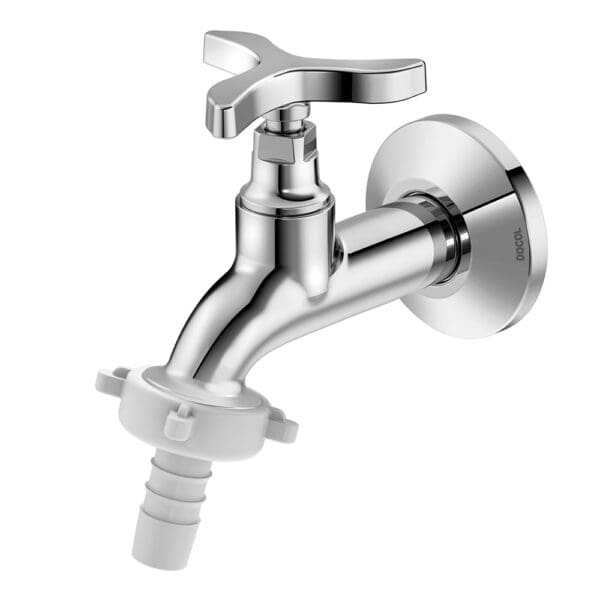 1130 Pertutti: Bib Tap For Garden 1/2, 3/4, Chrome Plated