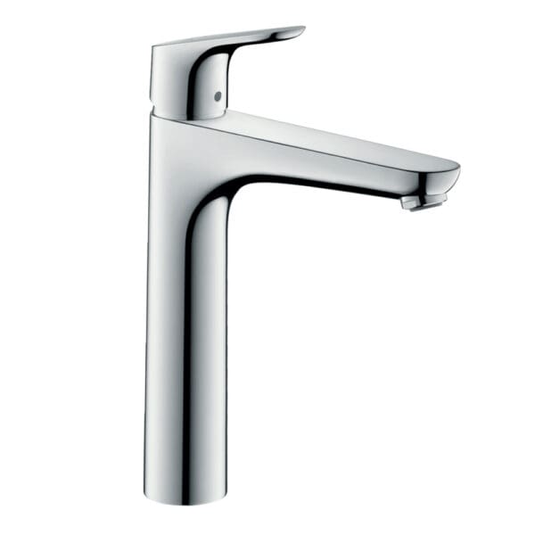 Focus: Basin Mixer 190, HighRise, Single Lever, Chrome Plated