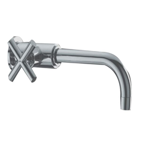 Crosshead: Basin Tap Wall Type, Chrome Plated