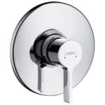 Hansgrohe Metris S: Finish Set Single Lever for 3-way, Chrome Plated