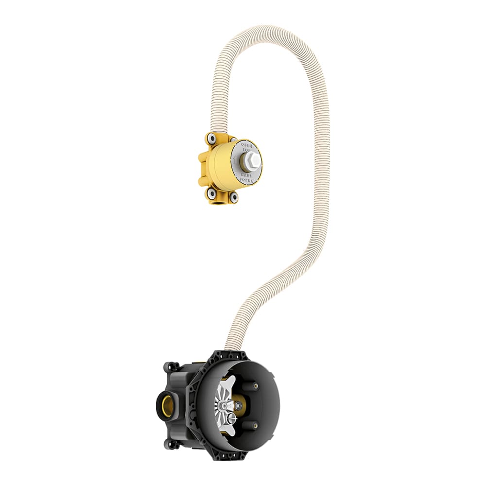 Axor: Wall Mount Basic Set For Concealed Electronic 3-Hole Basin Mixer