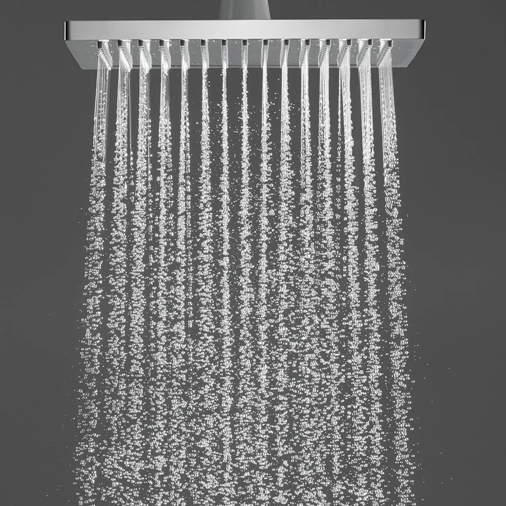 Crometta E 240 EcoSmart: Overhead Shower, Chrome Plated