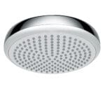Hansgrohe Crometta 160: Shower Head Low Pressure, White/Chrome Plated