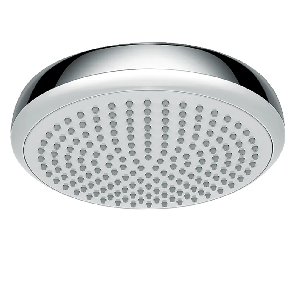 Hansgrohe Crometta 160: Shower Head Low Pressure, White/Chrome Plated
