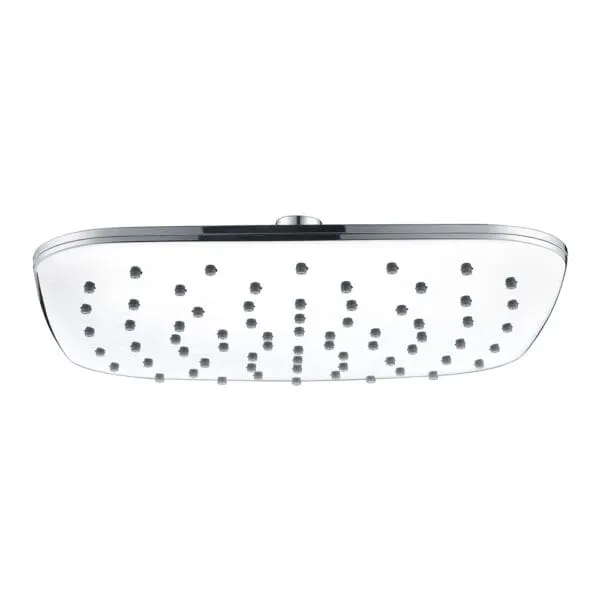 Tapis: Square Air Rain Shower Head; (25x25x4.3)cm, ABS/Chrome Plated