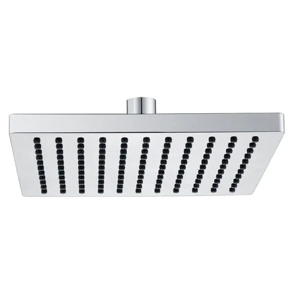 Tapis: Square Rain Shower Head; (20x20x1.5)cm, ABS/Chrome Plated