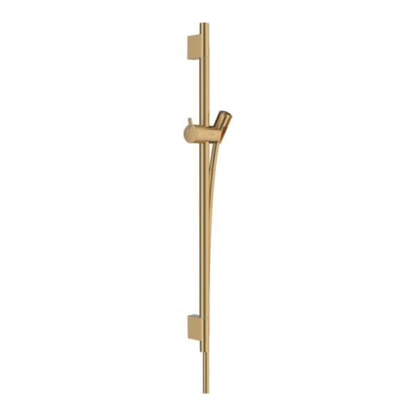 Unica's Puro: Shower Support; Rail 65cm; Brushed Bronze