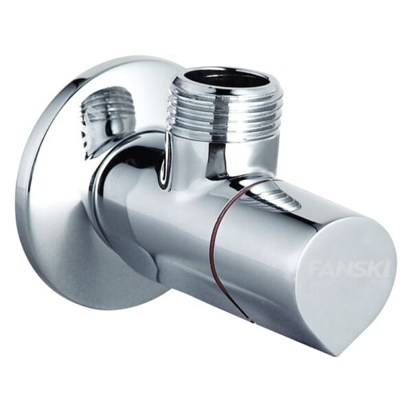 Tapis: Fanski Angle Valve : 1/2 x 1/2in; Brass
