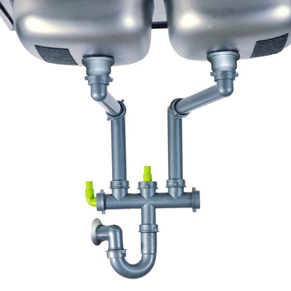 Double Bottle Trap : PVC : Spazio 2