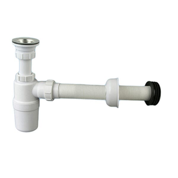 Bottle Trap: PVC, 1.25in x 40